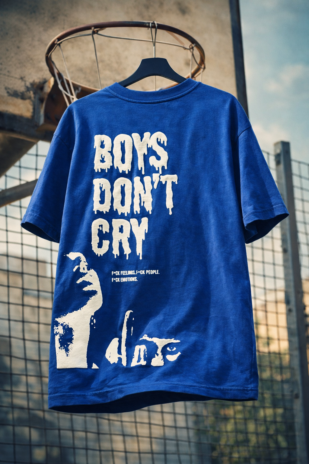 Boys Don't Cry - Relaxed Fit Tee for Mens