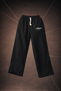 ESSENTIALS WIDE-LEG TROUSERS