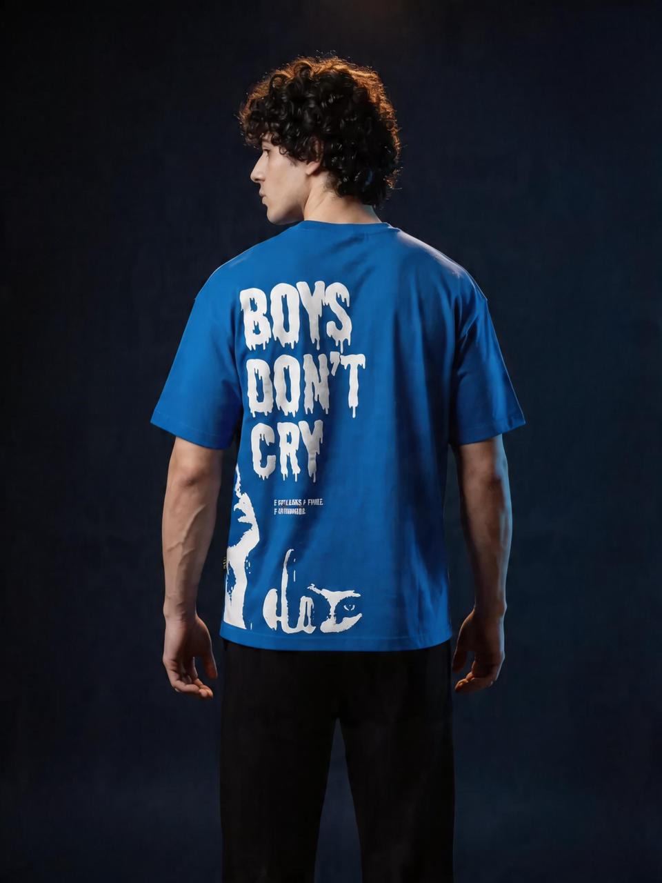 Boys Don't Cry - Relaxed Fit Tee for Mens